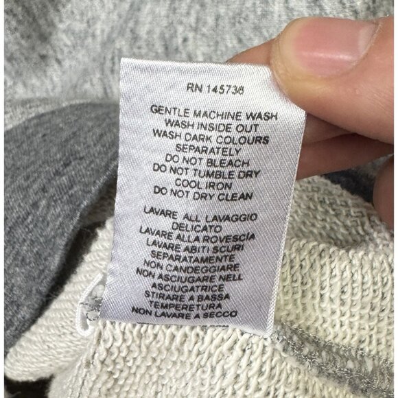 Mr P.  Sweater Men’s XL Heather Grey Crew Neck Pullover‎ Luxury Mr. Porter - Picture 7 of 8